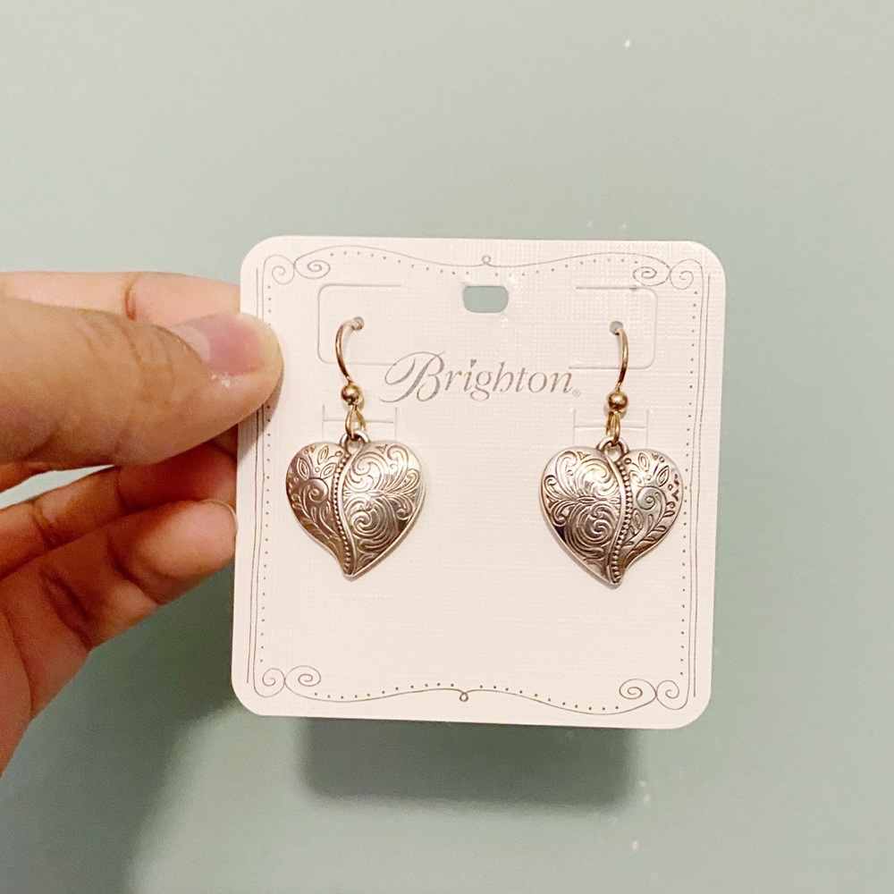 Brighton Ornate Heart Earrings
